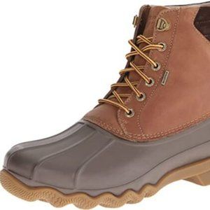 NEW Sperry Top Sider Avenue Duck Boot Tan Brown STS 12126 Men's 9